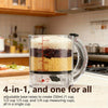 Multifunctional 4-in-1 Adjustable Measuring Cup for Precise Cooking and Baking
