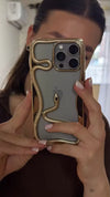 3D Luxury Hallow Snake Soft Phone Case For iPhone